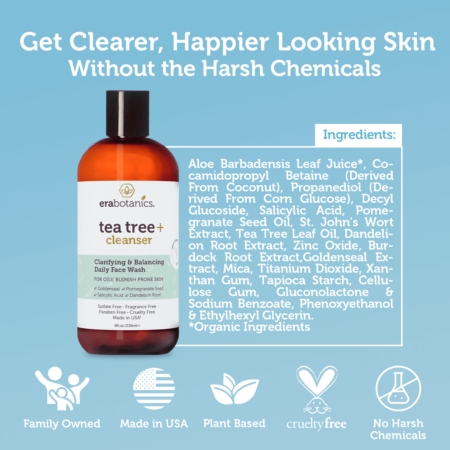 Tea tree cleanser