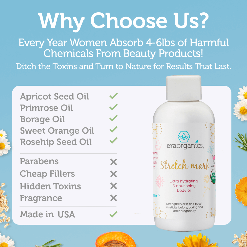 Organic Stretch Mark Oil