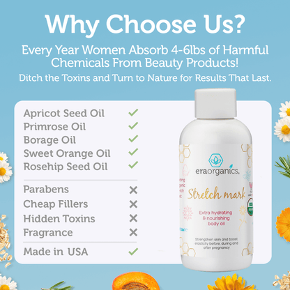 Organic Stretch Mark Oil