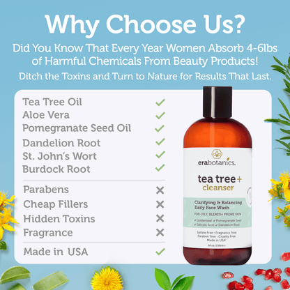 Tea tree cleanser