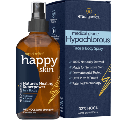 Hypochlorous Acid Spray For Face and Body - Happy Skin