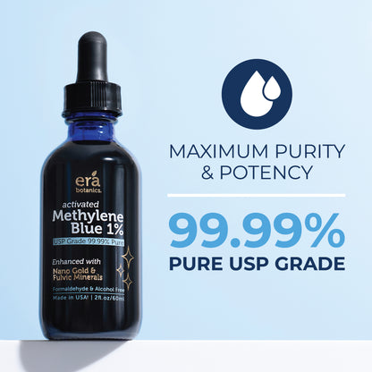 99.99% Pure Methylene Blue Drops