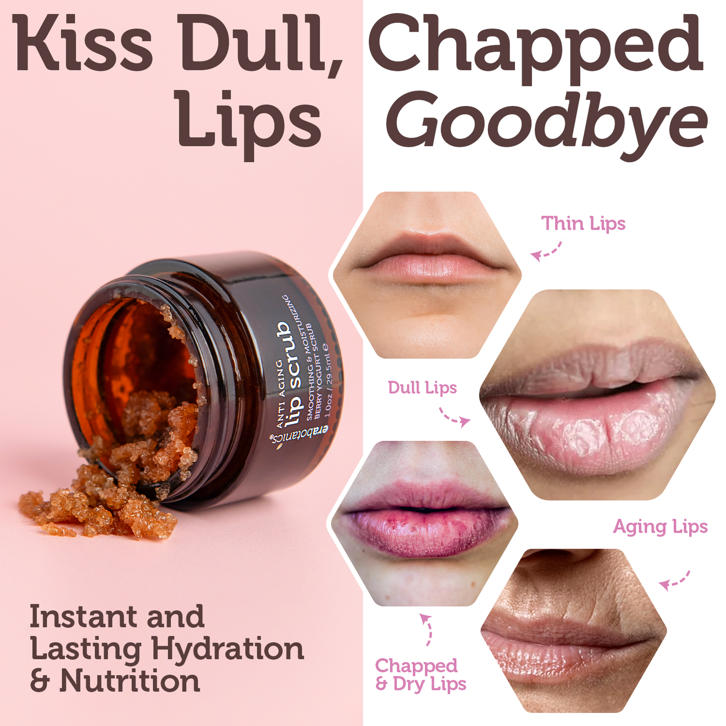 Yogurt Berry Lip Scrub