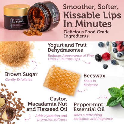 Yogurt Berry Lip Scrub