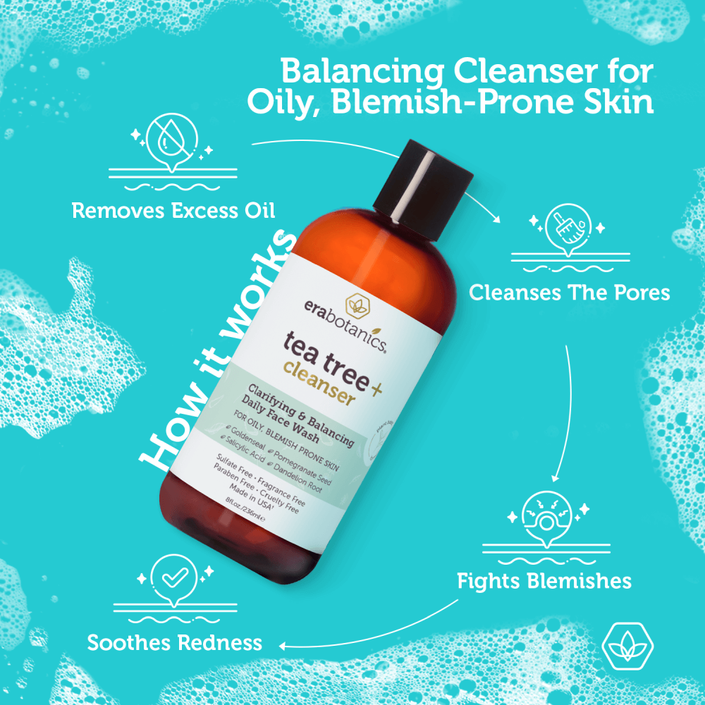 Tea Tree Cleanser and Cream